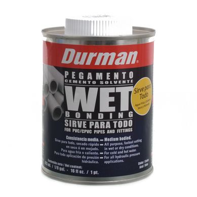 Cemento para accesorios PVC 473 ml