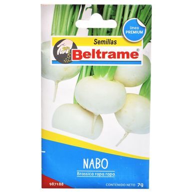 Semillas de hortaliza nabo blanco