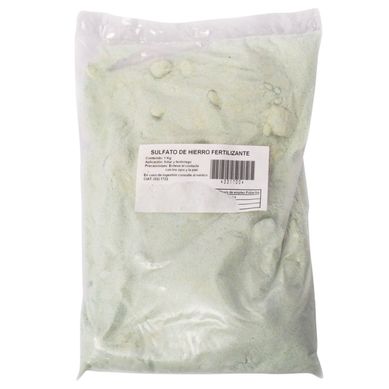 Fertilizante sulfato de hierro 1 kg
