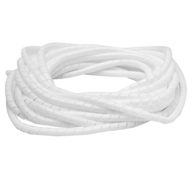 Cinta helicoidal 12 mm blanca