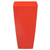 Maceta Piramidal 15 cm Naranja