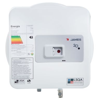 Calefn electrico de acero 20 L tiro natural