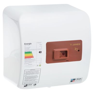 Calefn electrico de cobre 30 L tiro natural