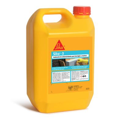 Acelerante de fraguado 5kg Sika-3   