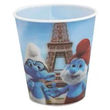 Vaso de plástico Pitufos 3D
