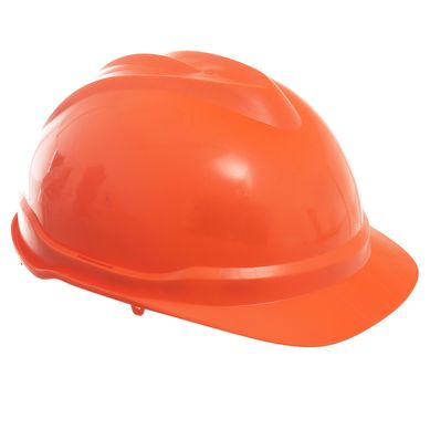Casco con cremallera naranja