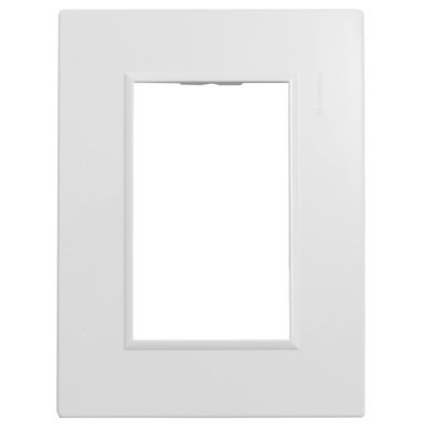 Tapa para 3 m�dulos blanco Duomo