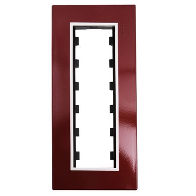 M�dulo tapa + puente 6 m�dulos rojo terracota Duomo