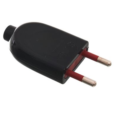 Ficha macho 10 A negro