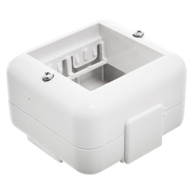 Caja exterior de 2 m�dulos blanco