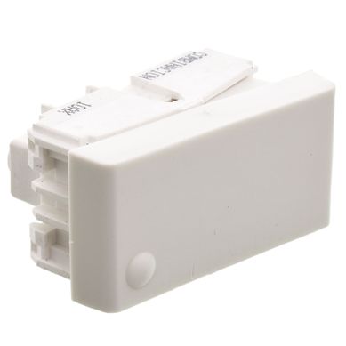 Interruptor unipolar 10 AX combinado blanco Reggio