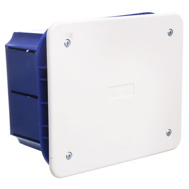 Caja de registro de embutir 113 x 96 x 70 mm blanco