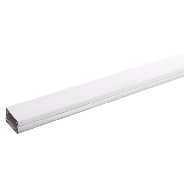 Canaleta 20 x 10 mm con autoadhesivo blanco