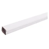Canaleta 20 x 15 mm con autoadhesivo blanco