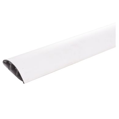 Canaleta 60 x 15 mm de piso blanco