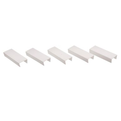 Uni�n de canaleta 20 x 10 mm blanca