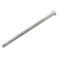 Tornillo con redonda 1/8" x 2" x 20 unidades