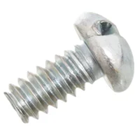 Tornillo con redonda 3/16" x 1/2" x 20 unidades