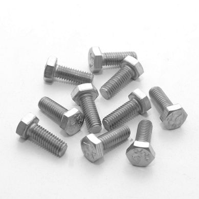 Bul�n hexagonal Inoxidable 6 x 16 mm x 10 unidades