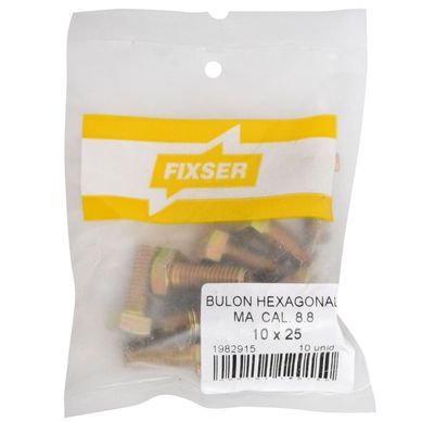 Bul�n hexagonal MA 10 x 25 mm x 10 unidades