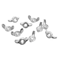Tuerca mariposa UNC 1/4" x 10 unidades
