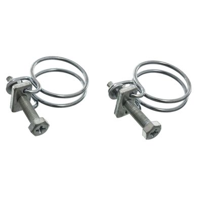 Abrazadera 1/2 alambre galvanizado x 2 unidades