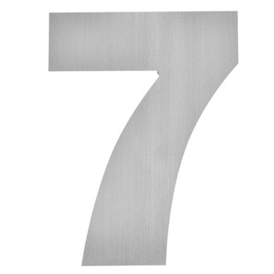 N�mero 7 adhesivo de aluminio 120 x90 mm