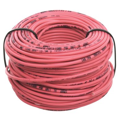 Cable unipolar 1 mm rojo 1 mt