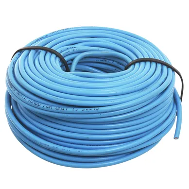 Cable unipolar 2 mm celeste 30 m