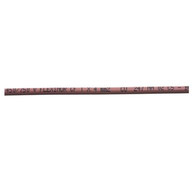 Cable Unipolar 4 mm marr�n 1 m
