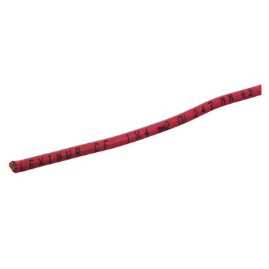 Cable Unipolar 4 mm rojo 1 m