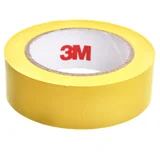 Cinta Temflex amarilla de 18 mm x 10 m