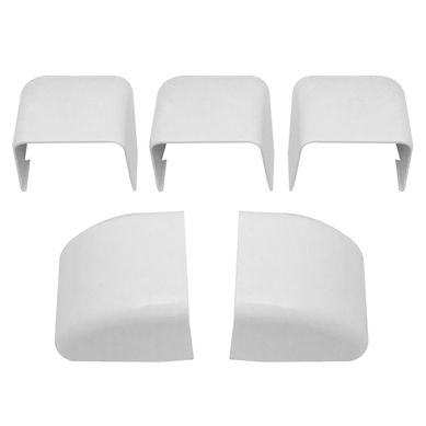 Tapa terminal 80 x 60 mm 5 unidades
