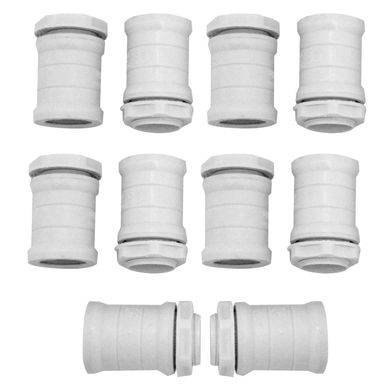 Uni�n 25 mm tubo-caja 10 unidades