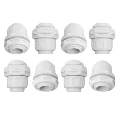 Uni�n 25 mm caja-ca�o corrugado 10 unidades