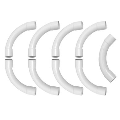 Curva 90� 25 mm tubo-tubo 10 unidades