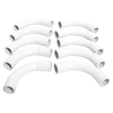 Curva flexible 32 mm tubo-tubo 5 unidades