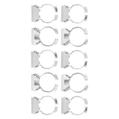 Grampa clip con collar para ca�o de 32 mm 10 unidades