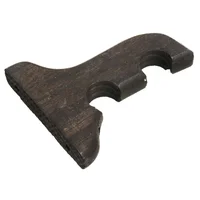 Soporte doble 22 mm nogal