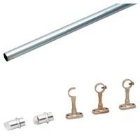 Set caño 1/2 Níquel x 150 cm