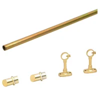 Set caño 1/2 Dorado x 150 cm