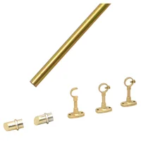 Set caño 1/2 Dorado x 200 cm