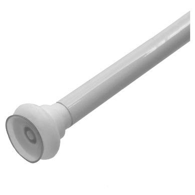 Barral extensible para bao blanco 80 a 100 cm