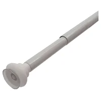 Barral extensible para baño blanco 130 a 200 cm