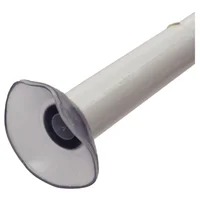 Barral extensible para baño blanco 80 a 130 cm