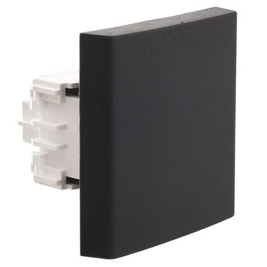 M�dulo interruptor unipolar 2 m�dulos gris Reggio