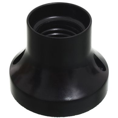 Recept�culo recto E27 Negro