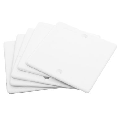 Tapa ciega cuadrada 76 mm 5 unidades Reggio