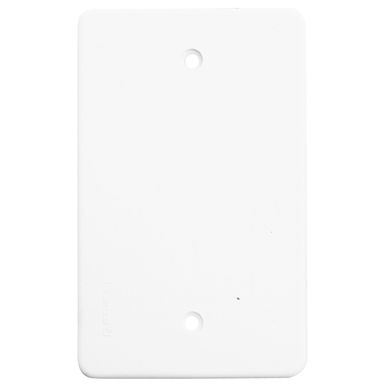 Tapa ciega rectangular 120 x 75 mm blanco Reggio