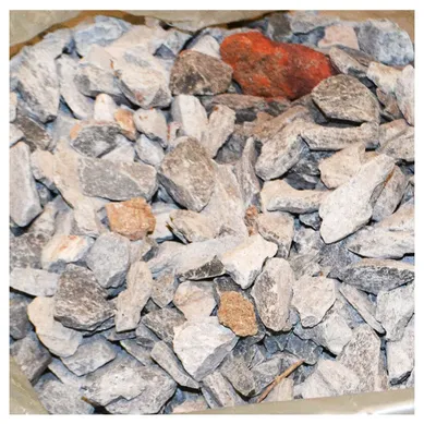 Tacho de basura Piedra Partida 25 kg